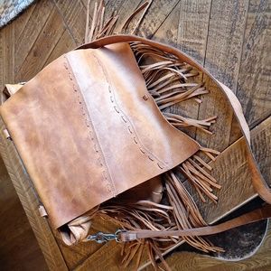 POL leather purse